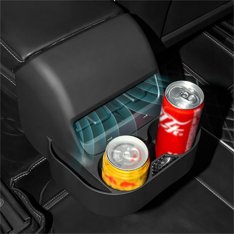 Backseat Dual Holder Console - Model Y/3