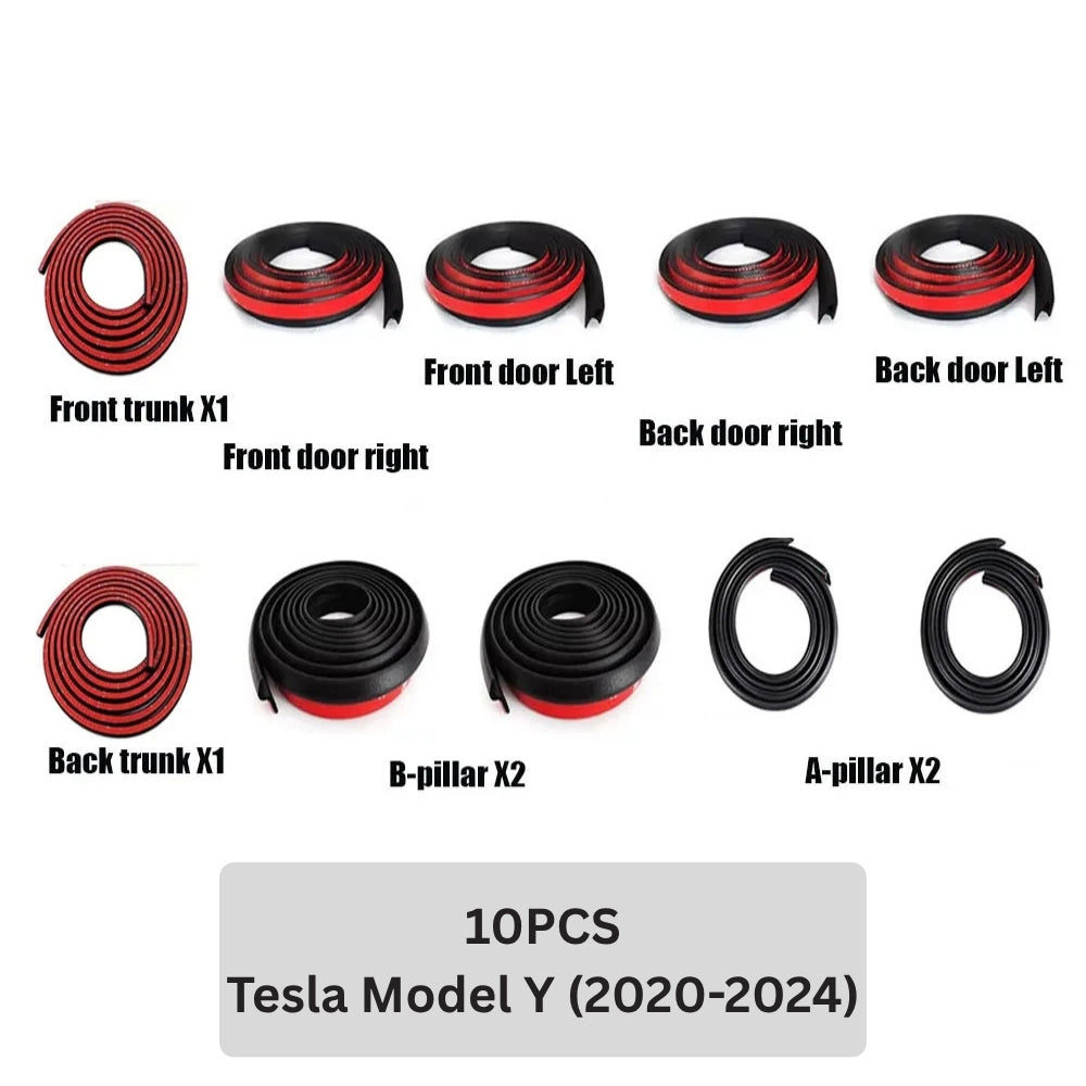 Noise Reduction Seal Kit - Model Y 2020-2024