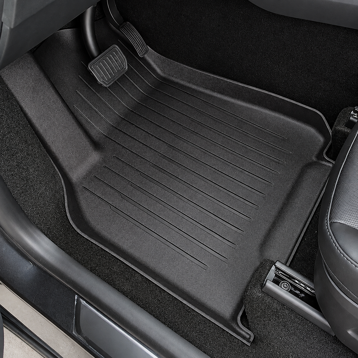 All-Weather TPE Floor Mats - Model Y Juniper 2025+