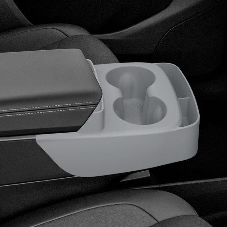 Center Console Cup Holder & Storage Tray - Model Y Standard 2026