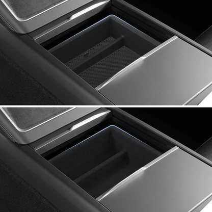 Console Storage Tray - Model Y Juniper 2025+/ Model 3 Highland 2024+