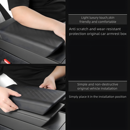 Armrest Protector Mat - Model Y Juniper 2025+/Model 3 Highland 2024+