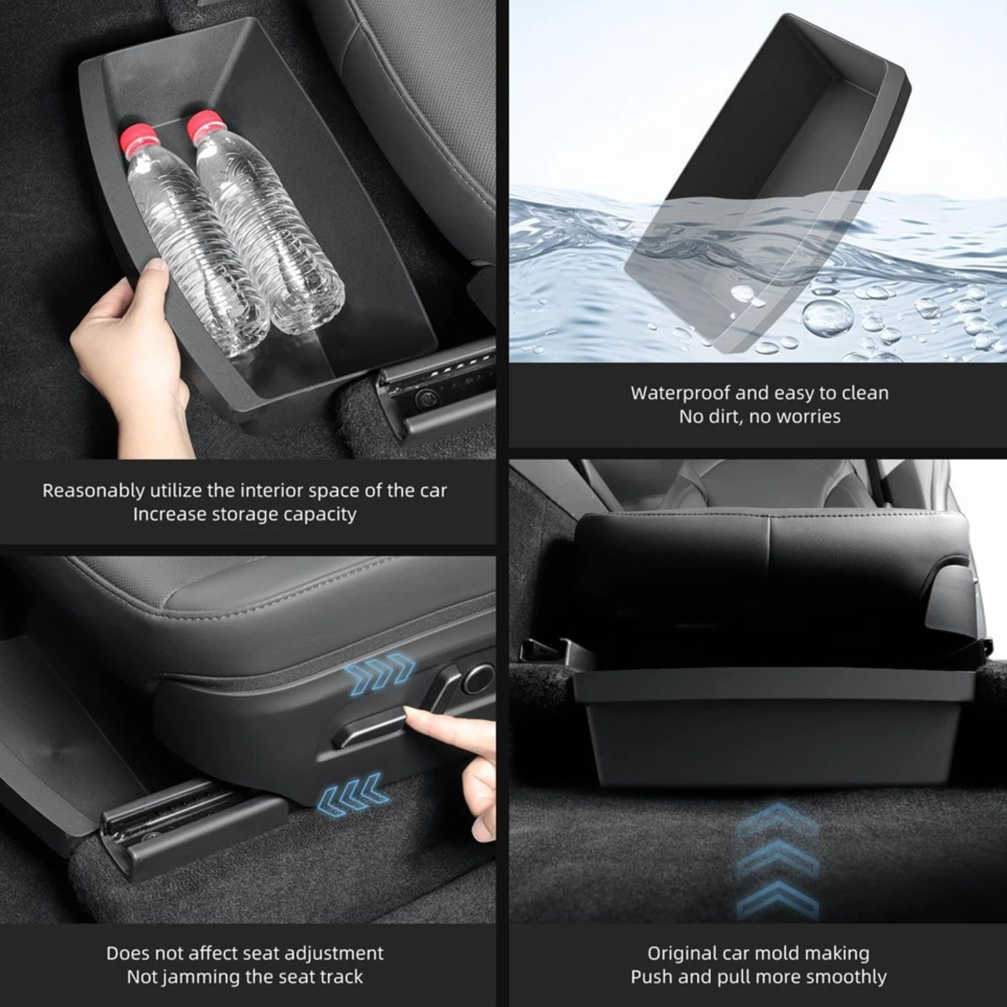 Underseat Storage Box - Model Y Juniper 2025+