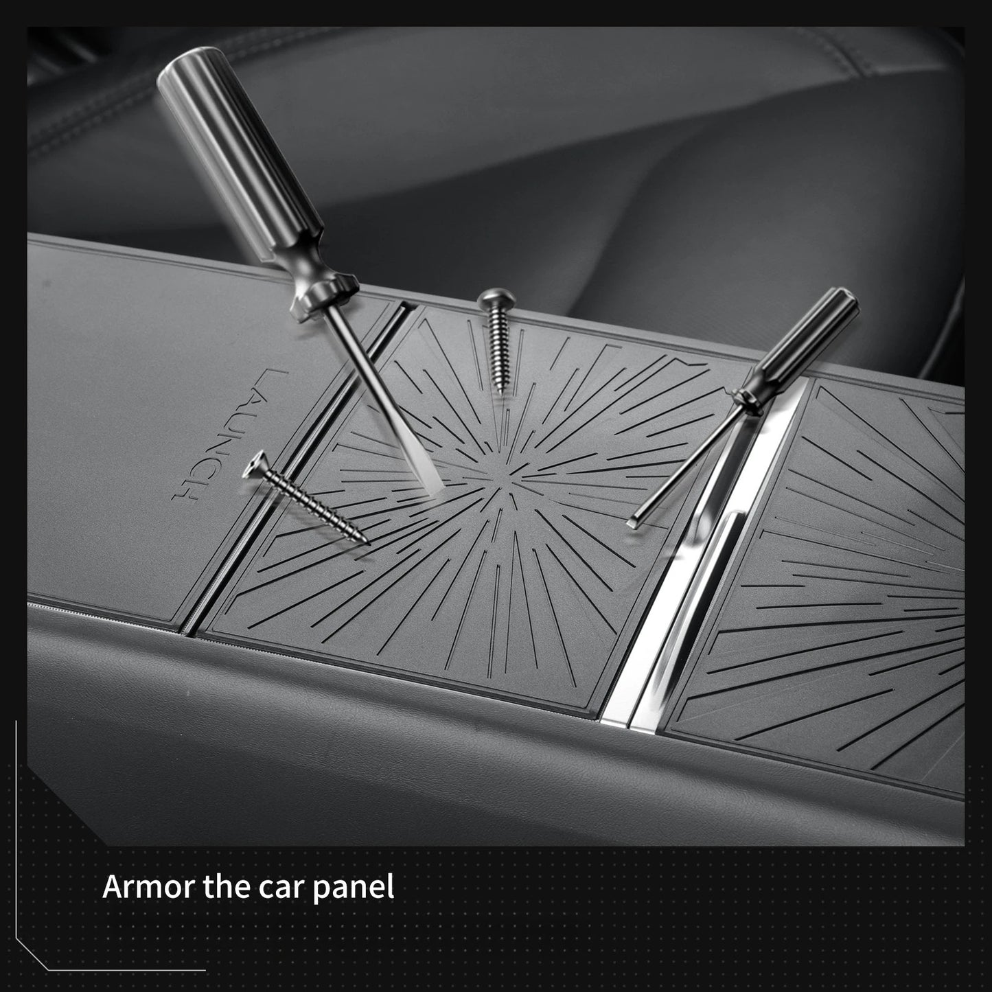 Console Armor Kit - Model Y Juniper 2025+ & Model 3 Highland 2024+