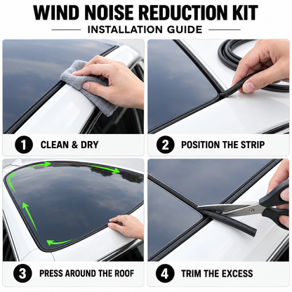 Wind Noise Reduction Kit - Model Y 2020-2025+