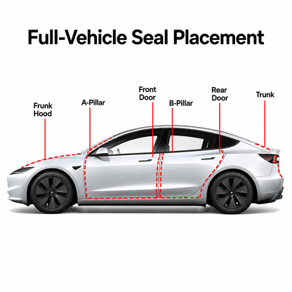 Noise Reduction Seal Kit - Model 3 Highland 2024+