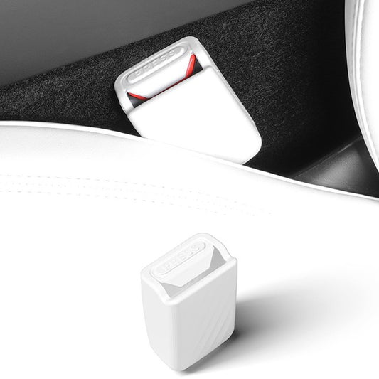 Seat Belt Buckle Base Protector Covers (2-Piece Set) - Model Y/3