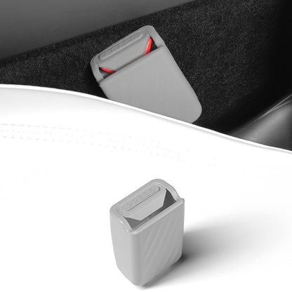Seat Belt Buckle Base Protector Covers (2-Piece Set) - Model Y/3
