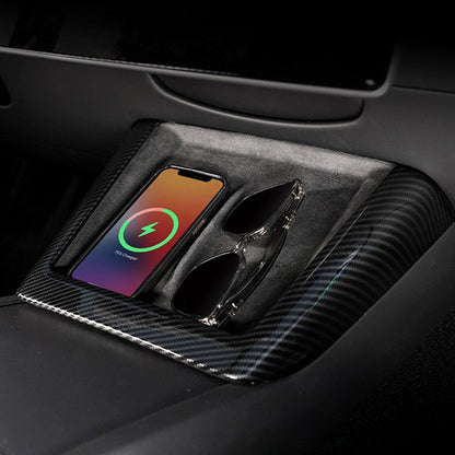 Wireless Charging Pad Trim - Model Y Juniper 2025+/Model 3 Highland 2024+
