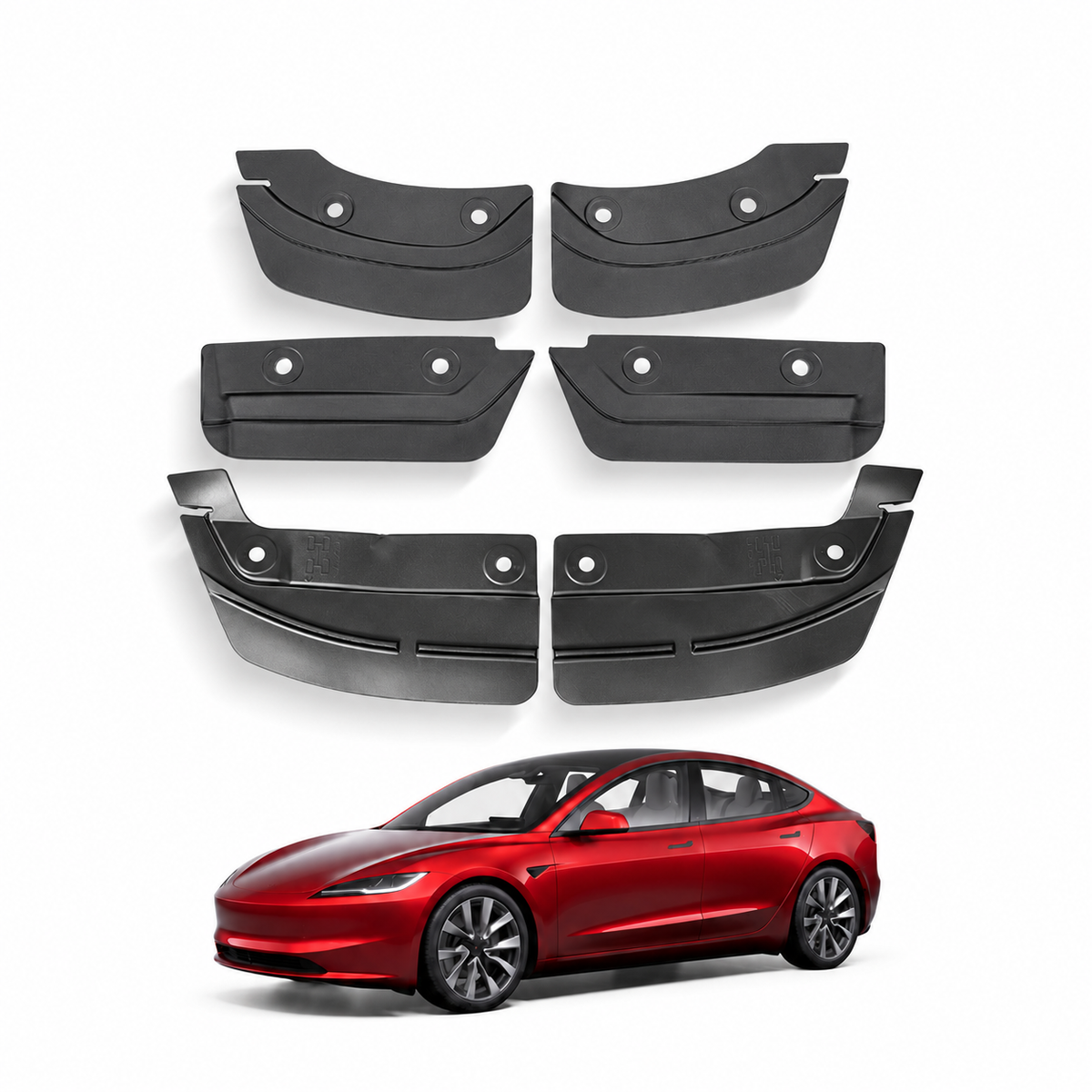 Mud Flaps – Model 3 Highland 2024+