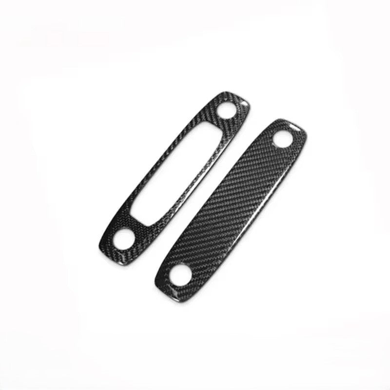 Dome Light Covers, Front and Rear, Carbon Fiber - Model 3/Y