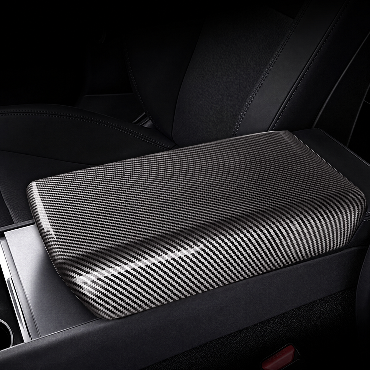 Center Console Armrest Cover - Model Y Juniper 2025+/Model 3 Highland 2024+