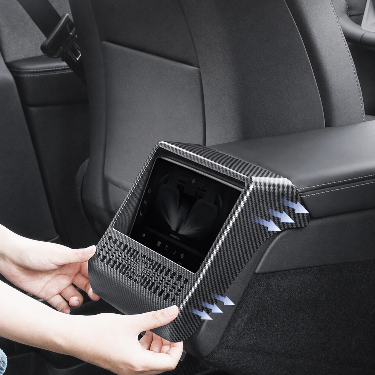 Rear Air Vent Trim Cover - Model Y Juniper 2025+/Model 3 Highland 2024+