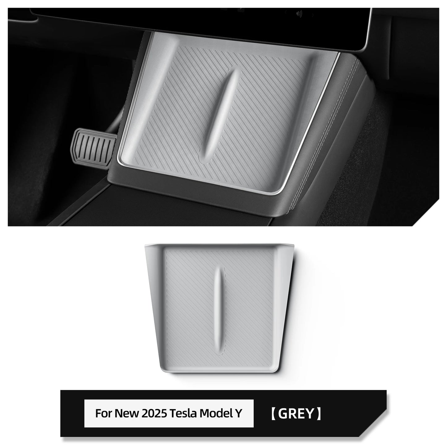 Wireless Charging Pad Silicone Liner - Model Y Juniper 2025+/Model 3 Highland 2024+