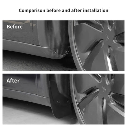 Flexible Mud Flap Set - Model Y Juniper 2025+