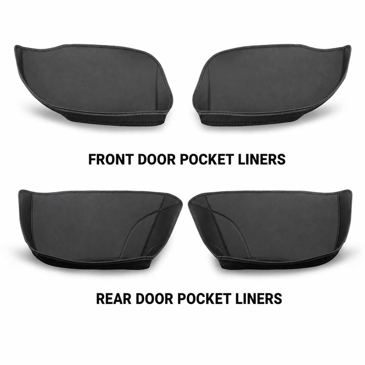 Door Storage Pocket Liners (4-Piece Set) - Model Y Juniper 2025+