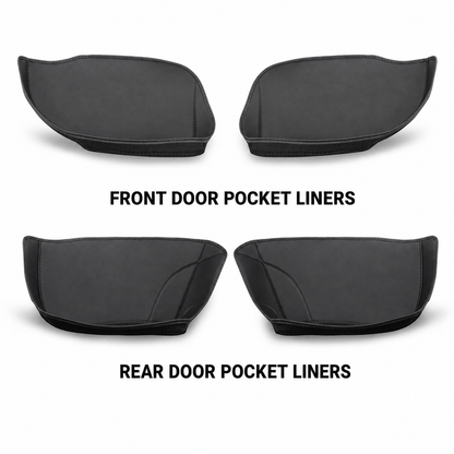 Door Storage Pocket Liners (4-Piece Set) - Model Y Juniper 2025+