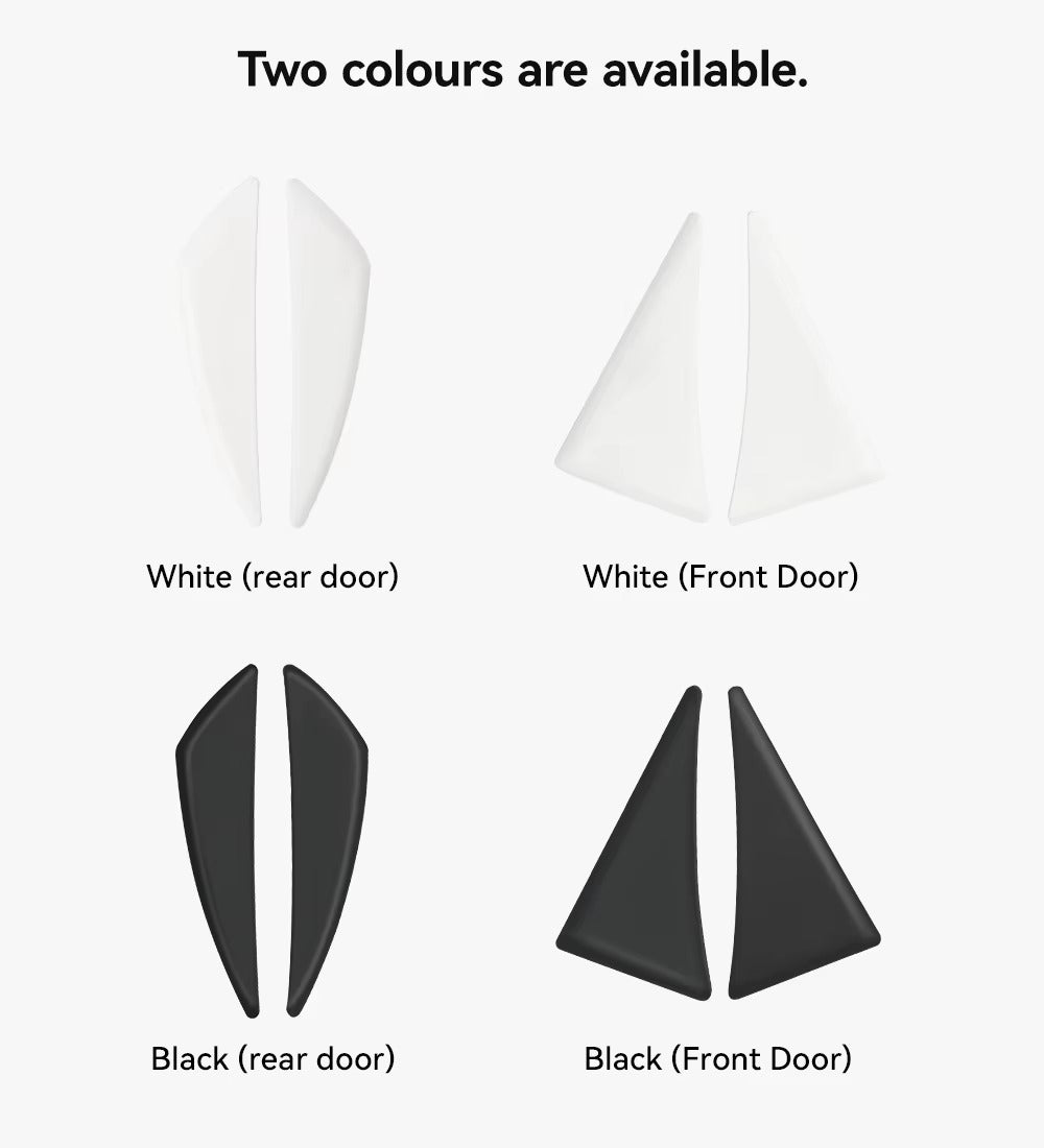Door Corner Protection Stickers (4-Piece) - Model Y Juniper 2025+/Model 3 Highland 2024+