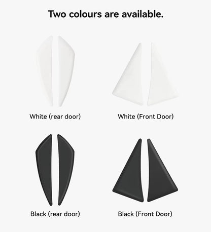 Door Corner Protection Stickers (4-Piece) - Model Y Juniper 2025+/Model 3 Highland 2024+