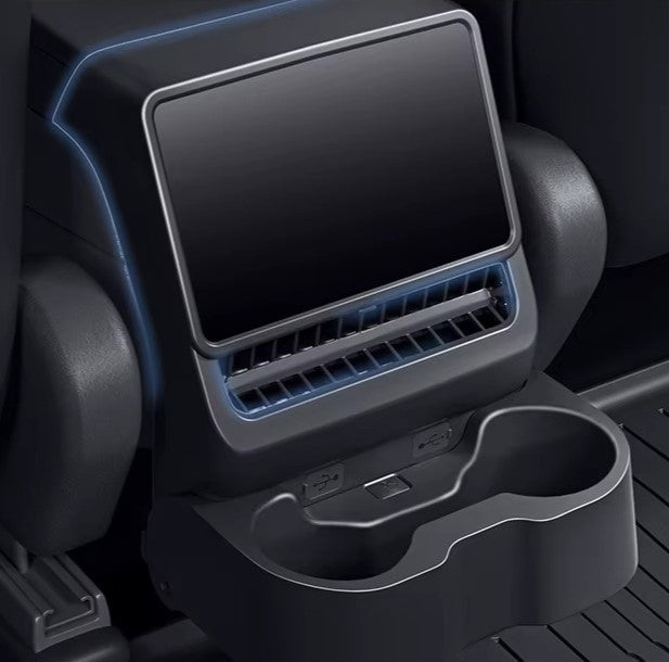 Rear Armrest Air Outlet Organizer - Model Y Juniper 2025+/Model 3 Highland 2024+
