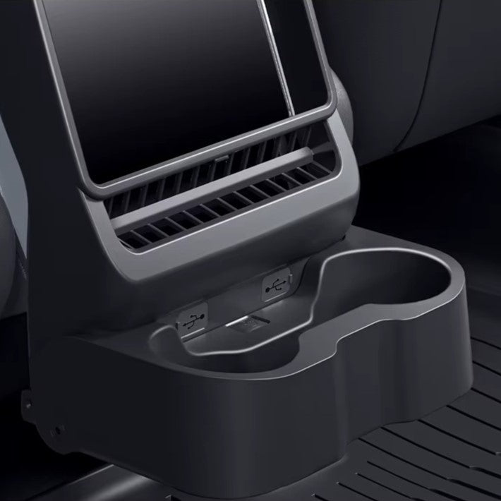 Rear Armrest Air Outlet Organizer - Model Y Juniper 2025+/Model 3 Highland 2024+