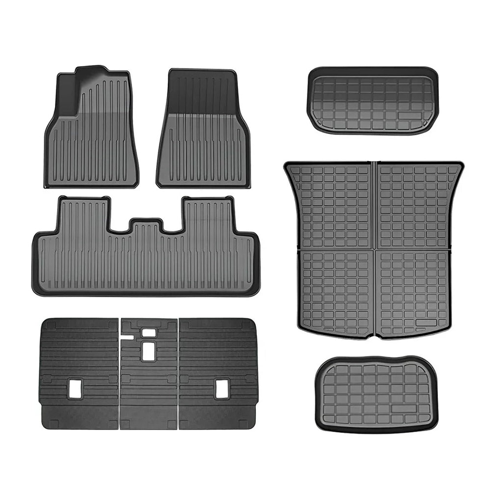 Floor & Cargo Mats All-Weather Design For Model Y