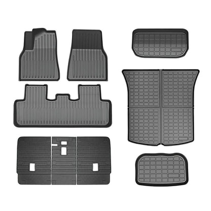 Floor & Cargo Mats All-Weather Design For Model Y