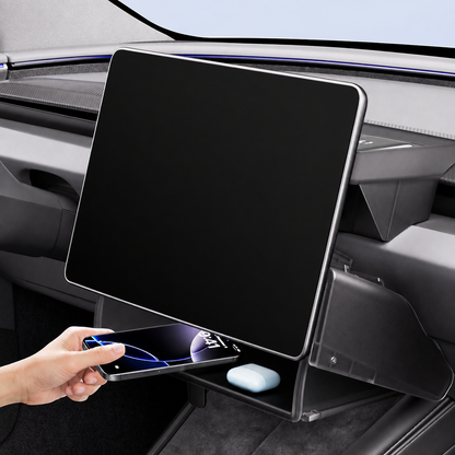 Pull-Out Screen Storage Set - Model Y Juniper 2025+/Model 3 Highland 2024+