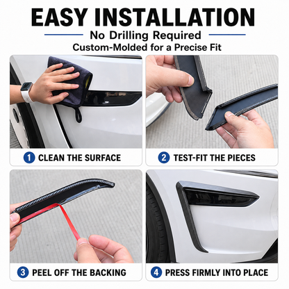 Front Fog Light Trim Covers  - Model Y Juniper 2025+