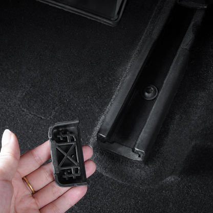 Seat Rail End Covers (4-Piece Set) - Model Y/3